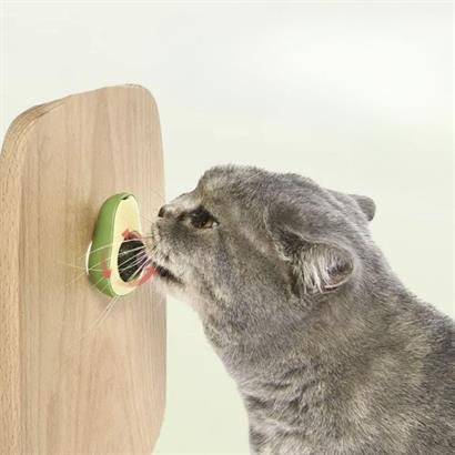 Avokado Model Yapışkanlı Kedi Oyuncağı Yenilebilir Kedi Nanesi Otu
