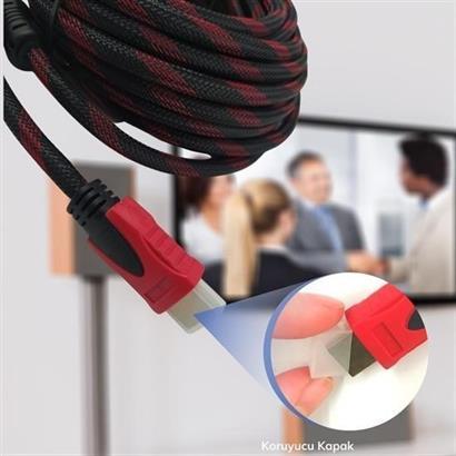 HDMI Kablosu HDTV Bilgisayar Uydu Görüntü Ses Full HD Sargılı Görüntü Aktarma Kablosu