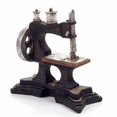 Decotown Nostaljik Dekoratif Dikiş Makinesi Biblo Süs Eşyası