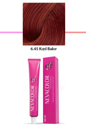 Premium 6.45 Kızıl Bakır - Kalıcı Krem Saç Boyası 50 g Tüp