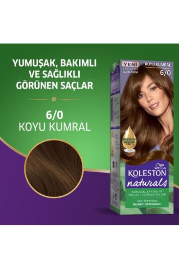 Naturals Saç Boyası Koyu Kumral 6/0 2x Paket