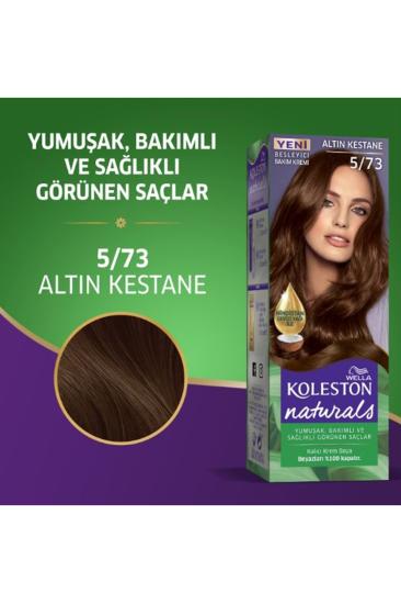 Naturals Saç Boyası Altın Kestane 5/73 2x Paket