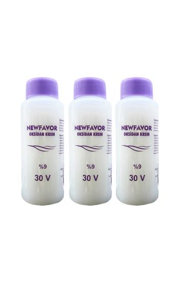 3 Adet Oksidan Krem Saç Boya Sıvısı 9’luk 30 volüme 60 ml