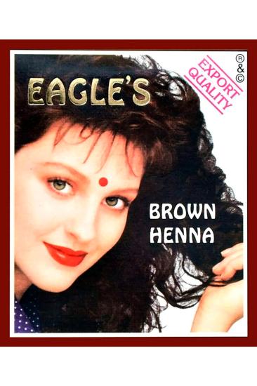 Eagle’s Orijinal Hint Kınası Saç Boyası Kahverengi - Brown Henna