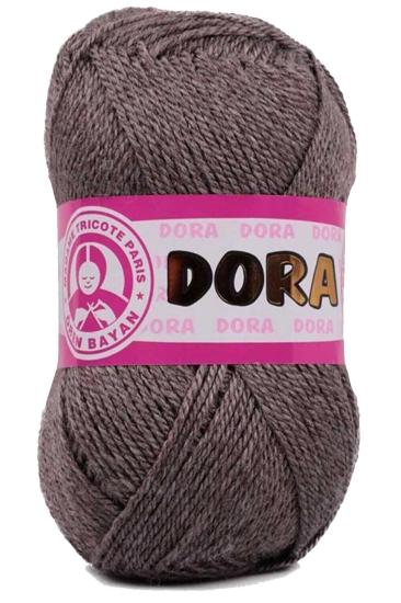 Dora El Örgü İpi Yünü 100 gr 014 Kahverengi