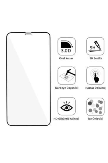 Iphone 14 Pro Uyumlu 9d Tam Kaplayan Parmak Izi Bırakmayan Ekran Koruyucu Film