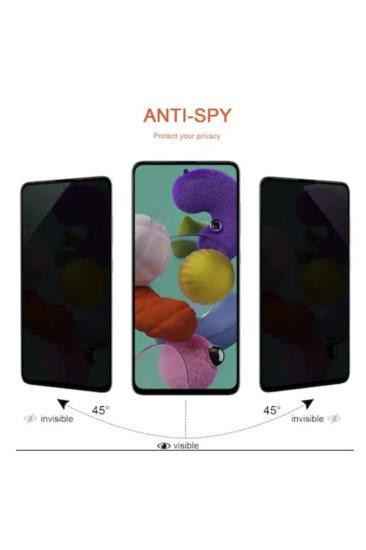 Samsung A32 Uyumlu Hayalet Ekran Gizli Tam Kaplayan Kırılmaz Cam Seramik Ekran Koruyucu Film
