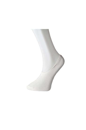 Beyaz Erkek Babet Çorap 12 çift