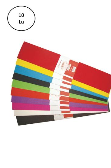 Ticon Krafon Kağıdı 10 Renk Karışık Paket 10’lu