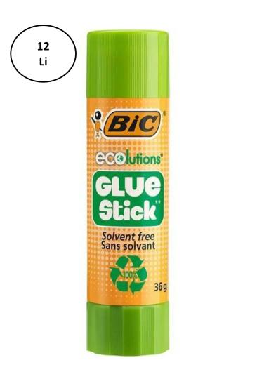 Bic 9192541 Ecolutıon Glue Stıck Yapıştırıcı 36 Gr 12’li