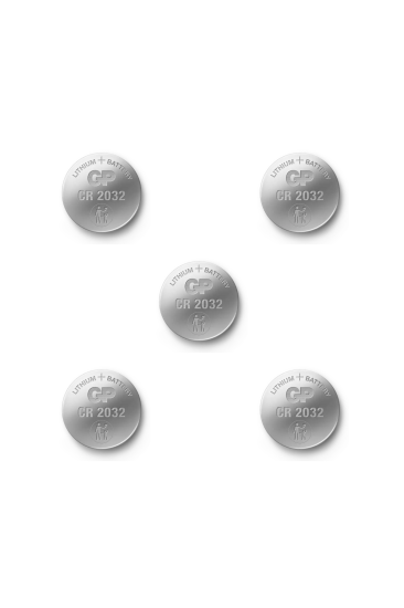 Gp Cr2032-c5 3v Lityum Düğme Pil 5’li Paket