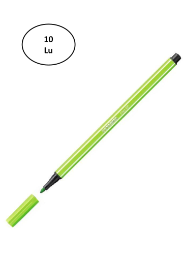Umut Stabilo Pen Kalem 68 Açık Yeşil 68/33 10’lu