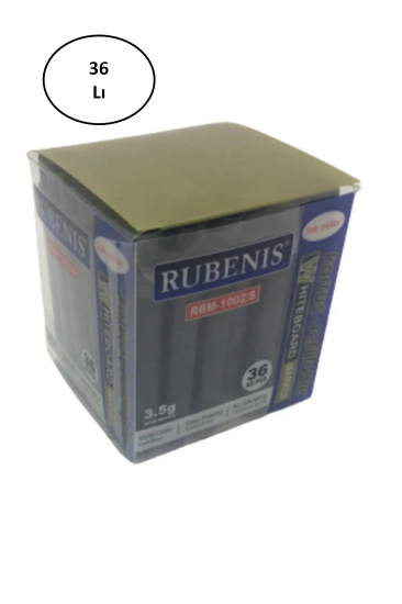 Rubenis 36 Adet Rbm-1002/s Beyaz Tahta Kalemi Siyah Kartuş