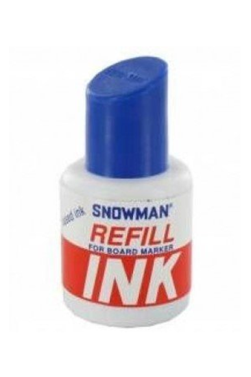 Snowman Beyaz Tahta Kalem Mürekkebi 30 cc Mavi