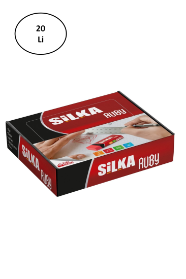 Silka Art.5 Ruby Silgi 20’li Paket