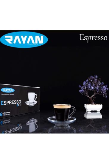 Rayan 6’lı Espresso Bardak Seti
